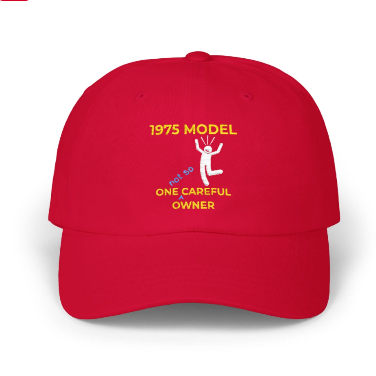 Custom Year Vintage Cap – Funny Birthday Gift, Adjustable Hat