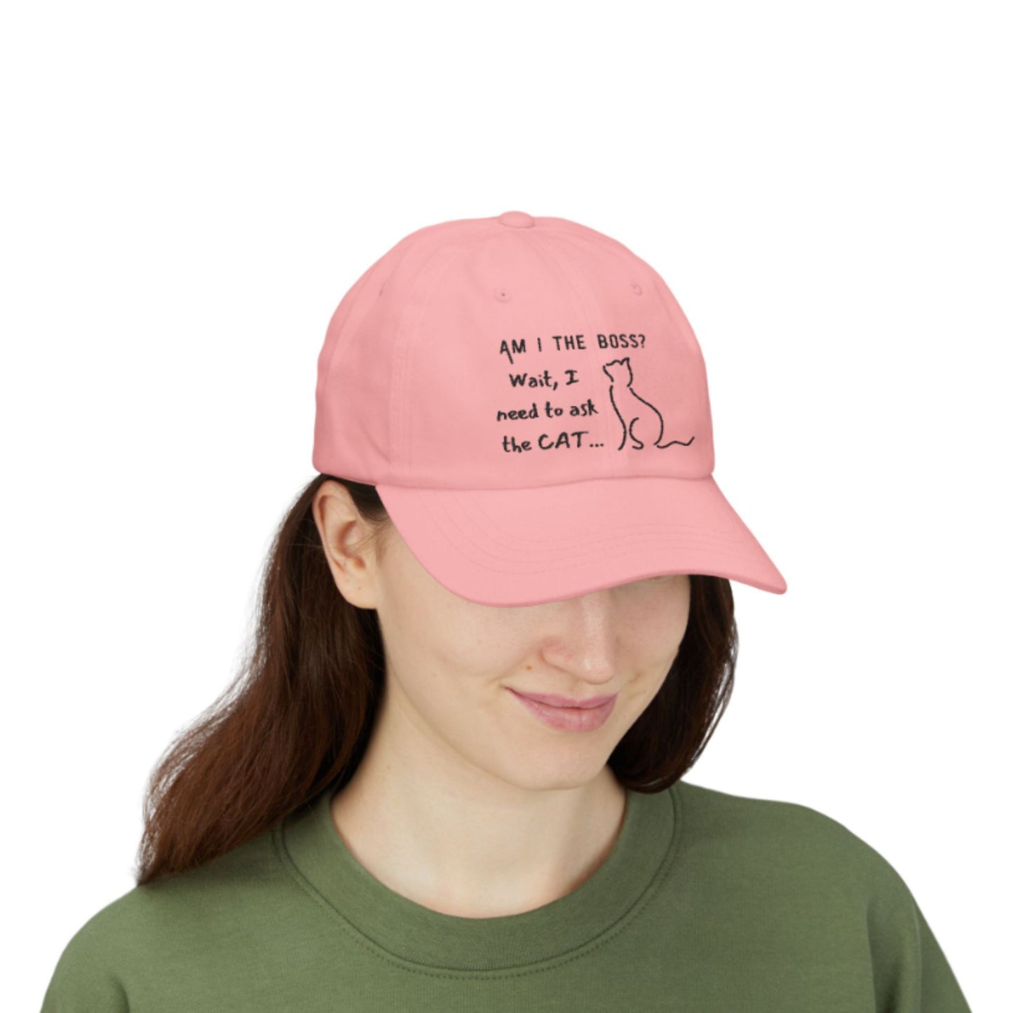 Funny Cat Owner Lover Baseball Cap
