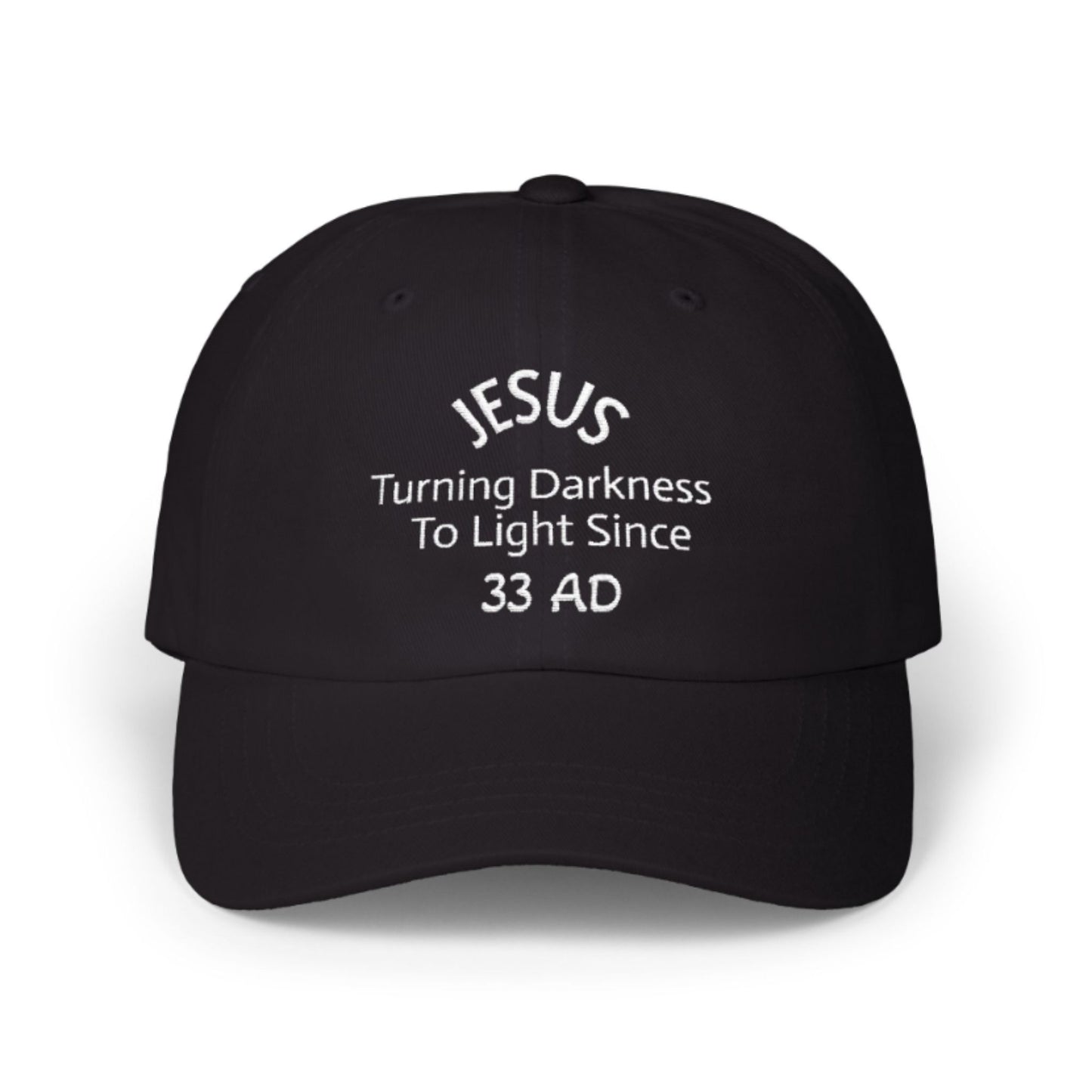 Jesus 33 AD Embroidered Dad Baseball Cap - Religious Gift for Men and Women