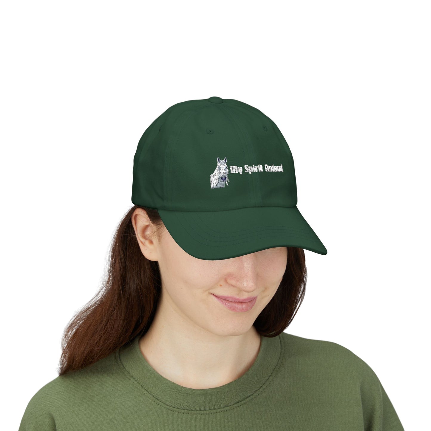 Emotional Support Animal Dad Cap — 'My Spirit Animal' Embroidered Hat