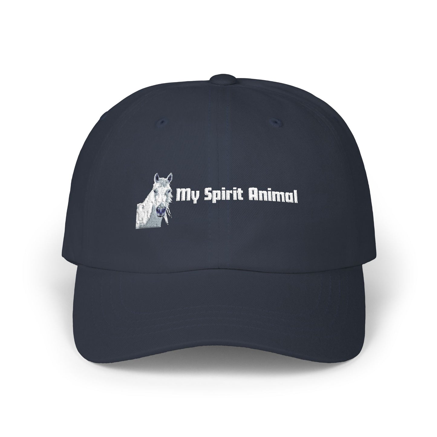 Emotional Support Animal Dad Cap — 'My Spirit Animal' Embroidered Hat