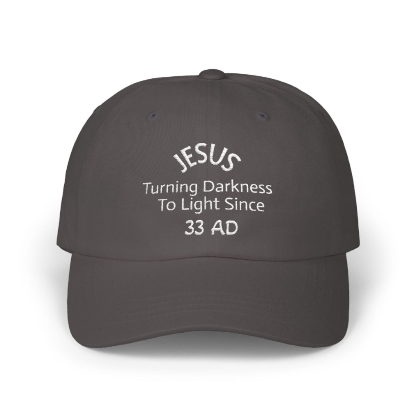 Jesus 33 AD Embroidered Dad Baseball Cap - Religious Gift for Men and Women