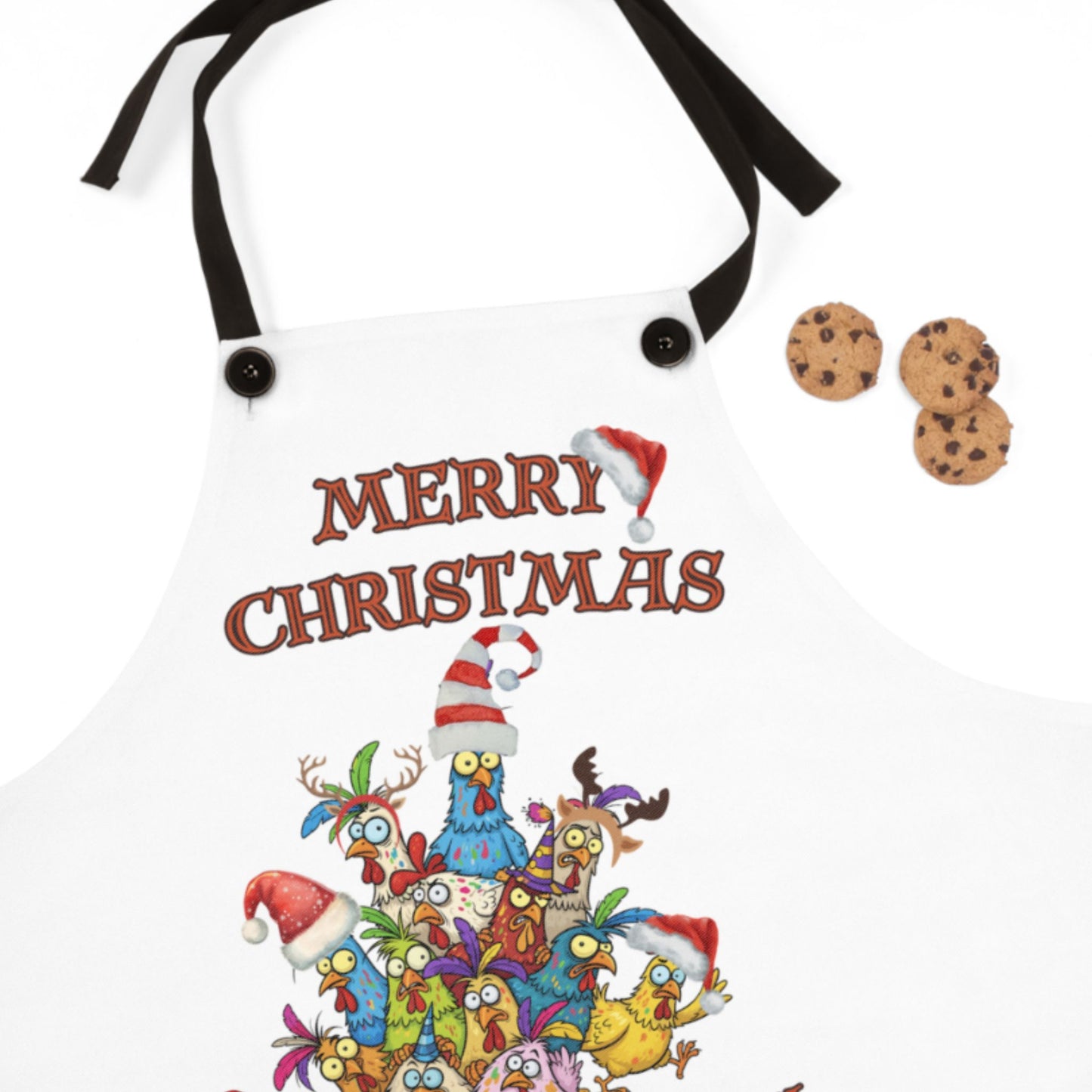 From Our Flock Apron | Funny Christmas Cooking Apron Gift