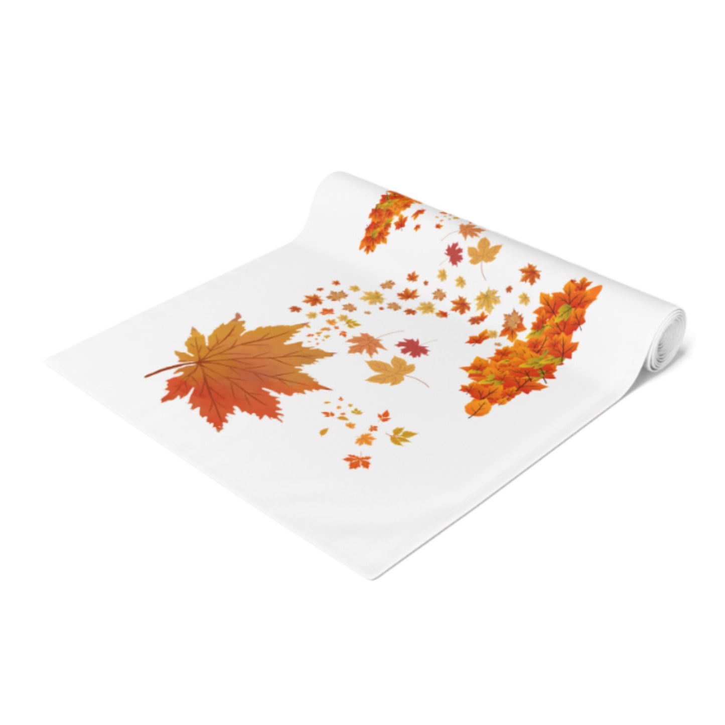 Fall Leaves Table Runner – Autumn Harvest & Thanksgiving Decor
