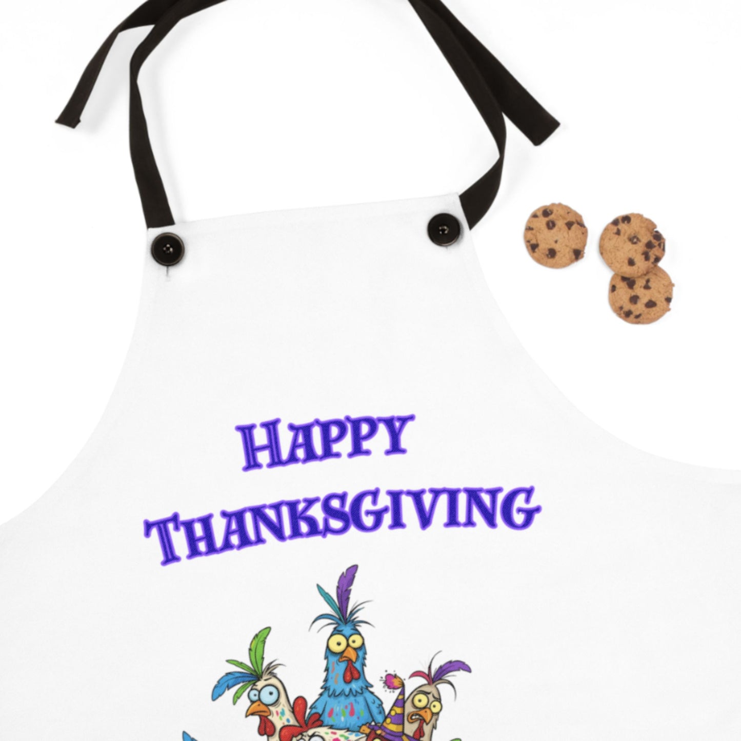Happy Thanksgiving Apron | Funny Fall Cooking & Baking Gift