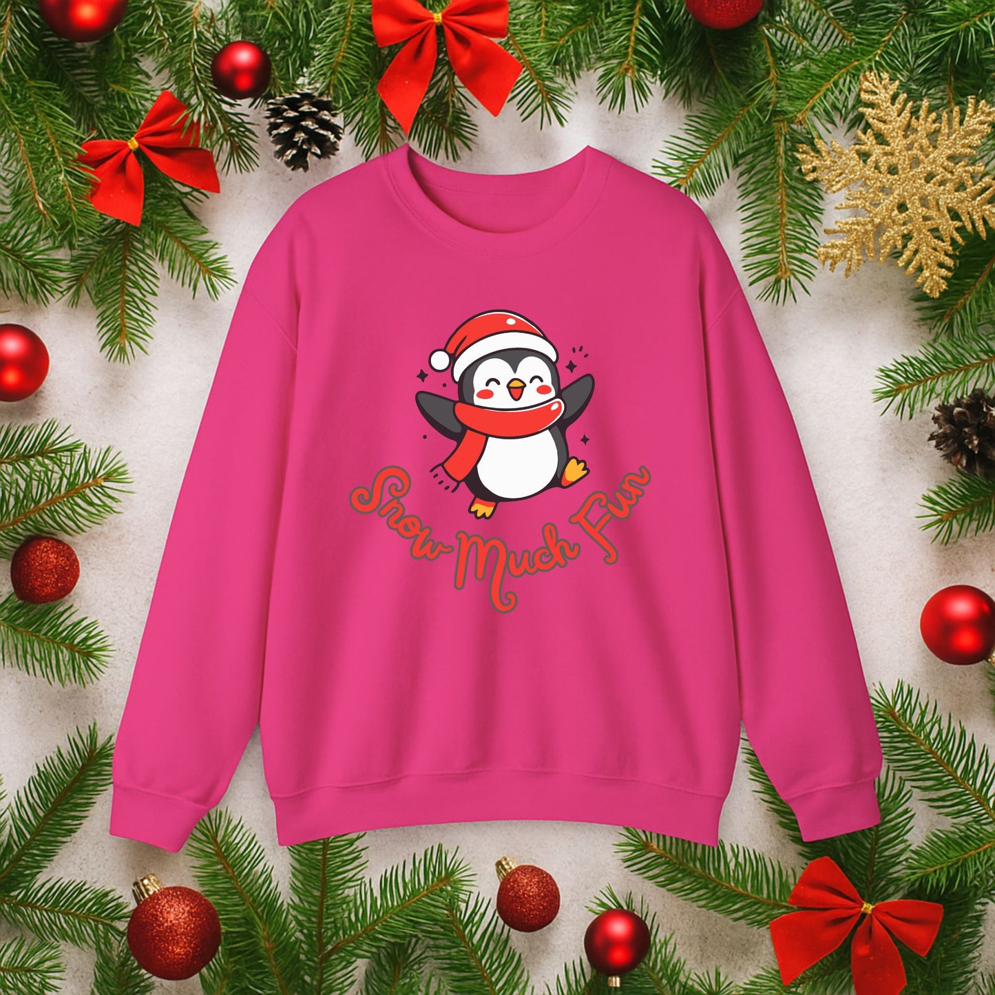 Snow Much Fun Sweatshirt – Cozy Christmas Winter Funny Crewneck