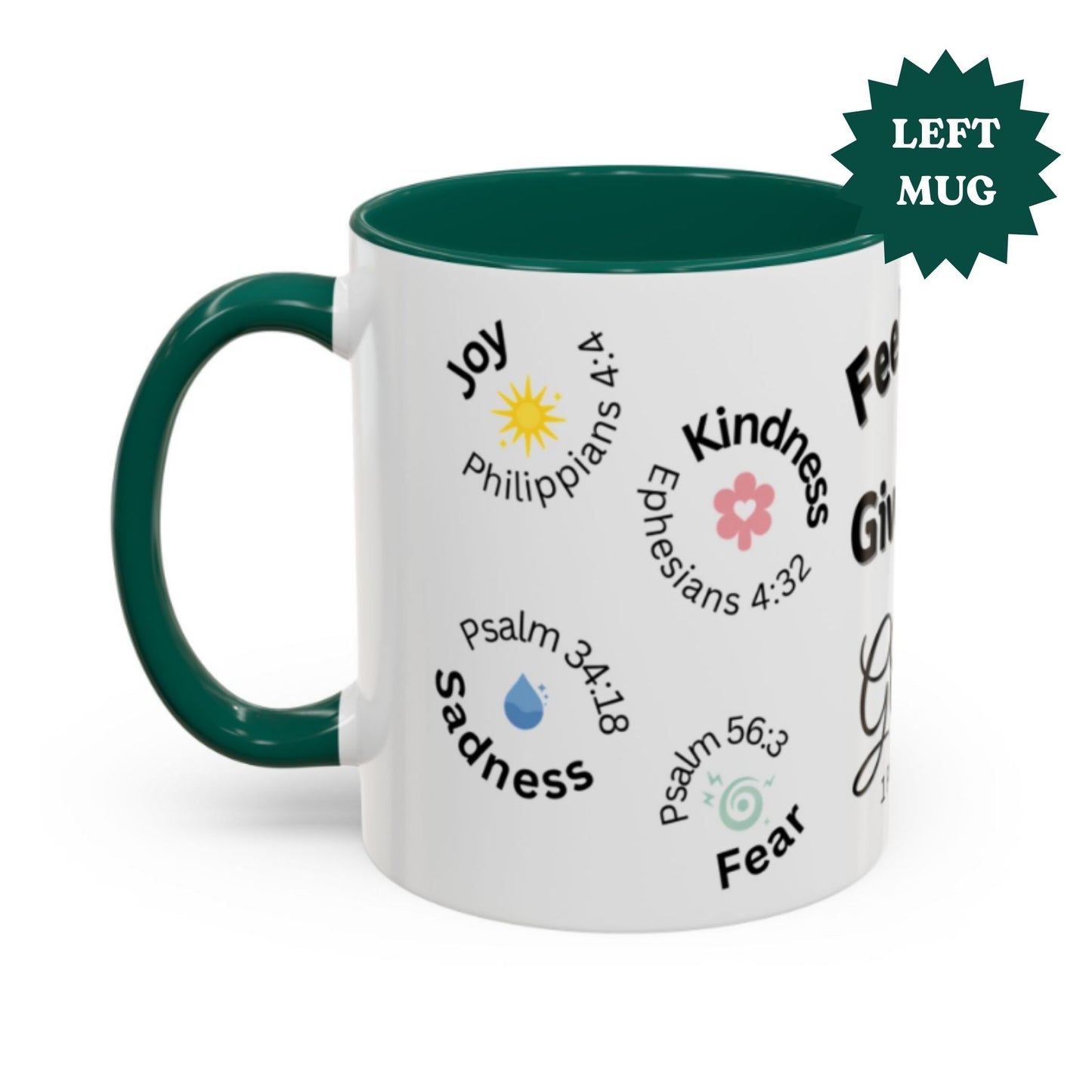 Feel It All Faith Mug | Christian Two-Tone Coffee Cup 11oz & 15oz