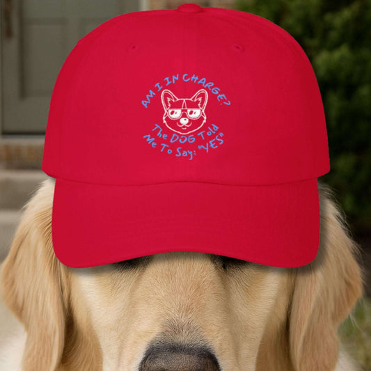 Funny Dog Hat – Vintage Adjustable Baseball Cap, Dog Owner Lover Gift