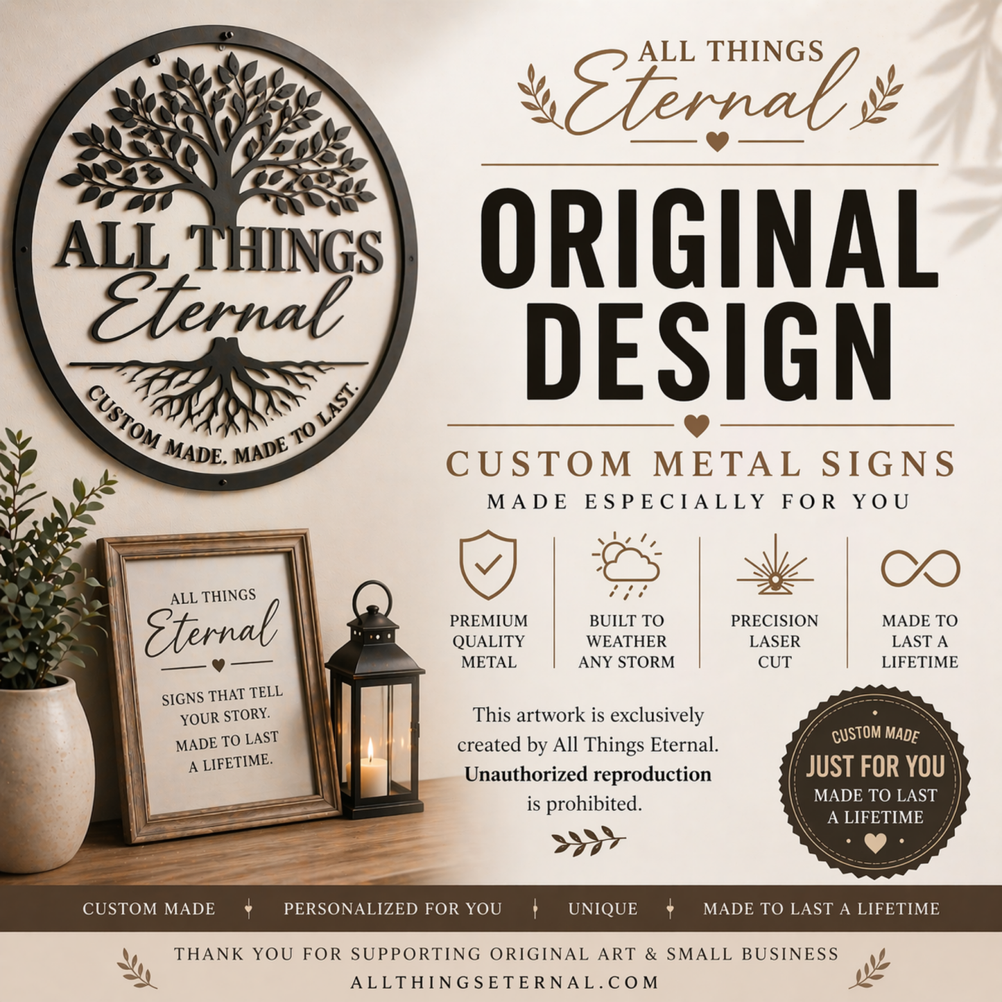 Personalized Nativity Metal Yard Sign | Custom Christmas Decor