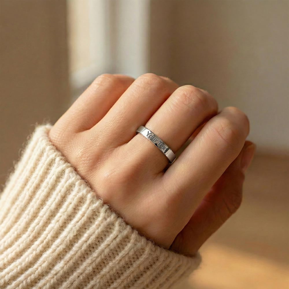 Personalized Horse Mom  Ring