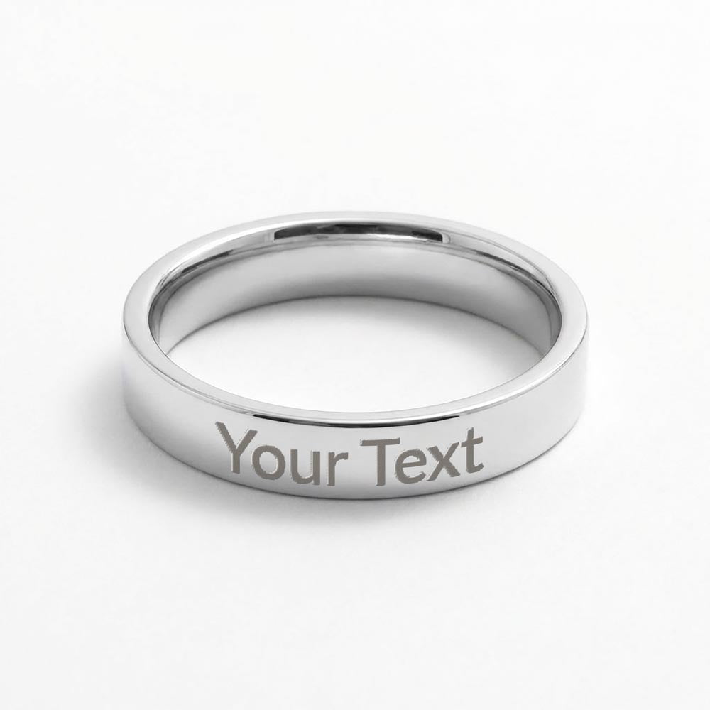 Personalized Horse Mom Engraved Ring Gift – With Message Card Jewelry