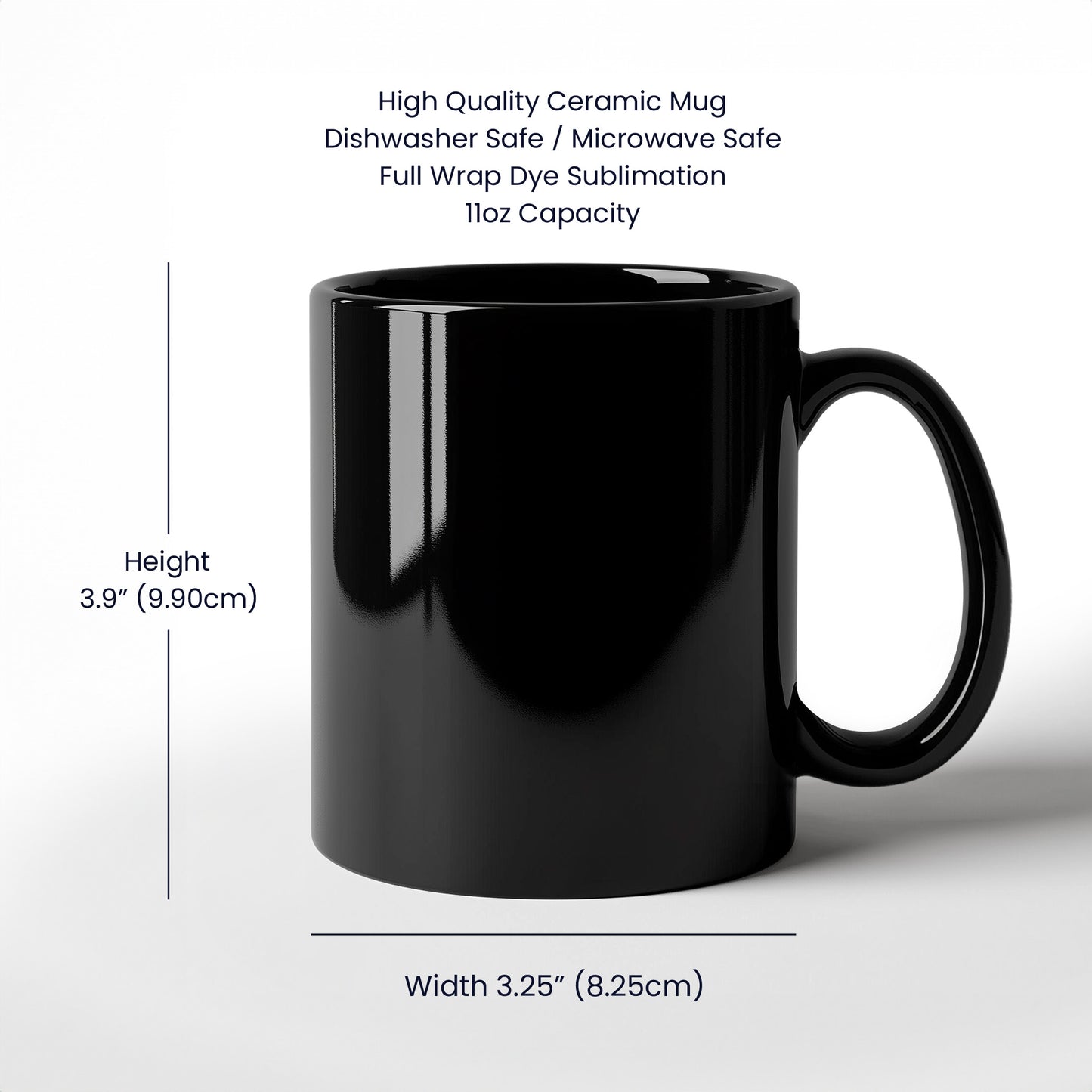 Jesus Loves Me Black Coffee Mug – What’s Your Super Power Cup