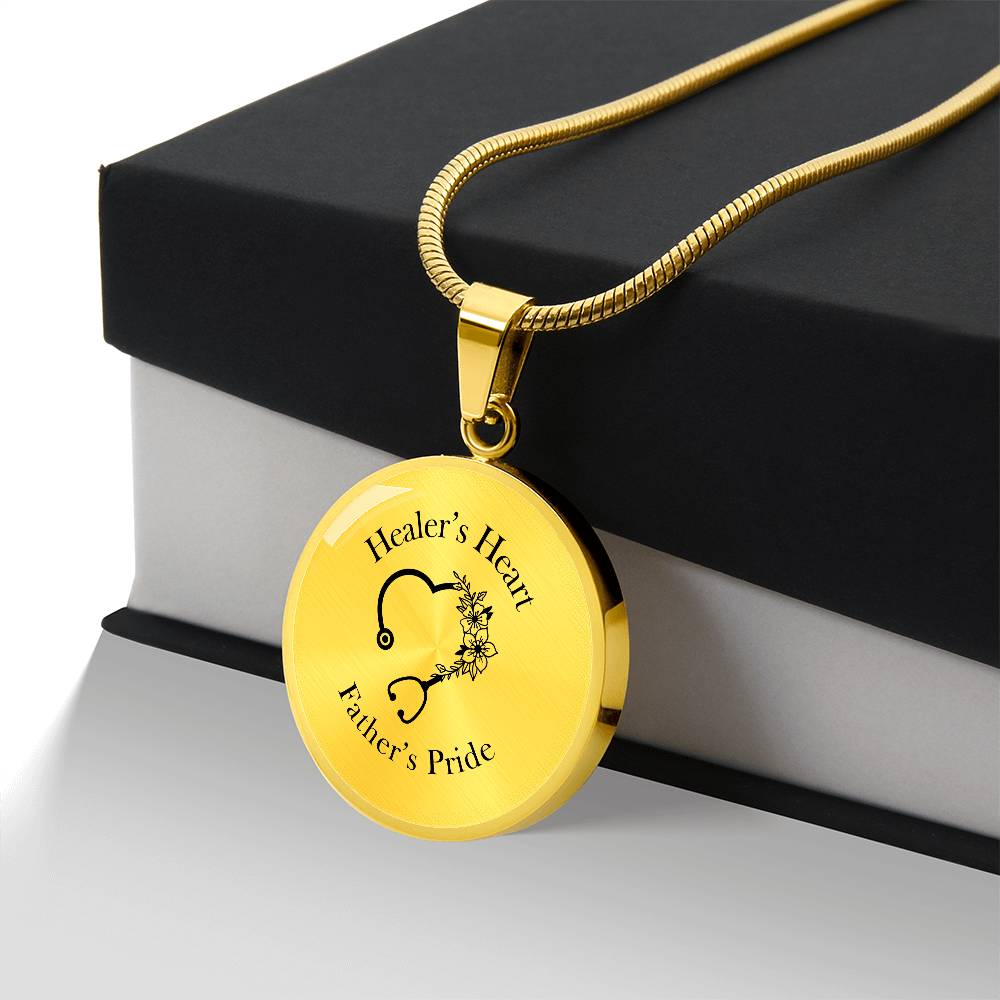 Healer’s Heart Father’s Pride Necklace – Isaiah 60:22 Pendant Gift