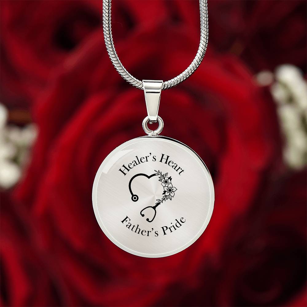Healer’s Heart Father’s Pride Necklace – Isaiah 60:22 Pendant Gift
